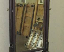 Mahogany Cheval Mirror