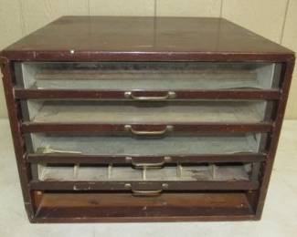 Coats Spool Cabinet