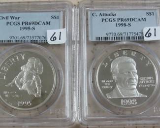 PCGS Graded Silver Dollars