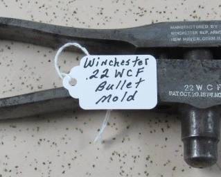 Winchester 22 WCF Bullet Mold
