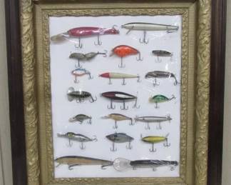 Framed Fishing Lures