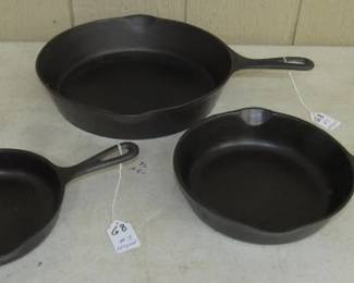 Wagner Ware Cast Iron Skillets