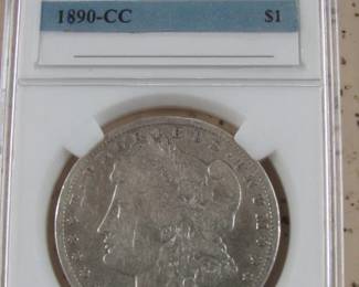 1890 Carson City Silver Dollar
