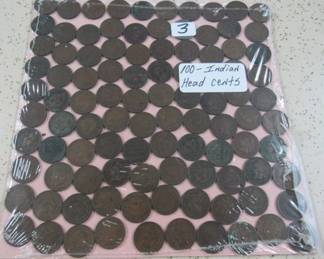 100 - Indian Head Cents