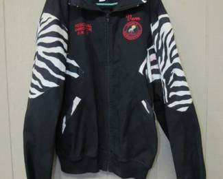 Zebra Stripe Jacket Autographed by Ted Nugent 