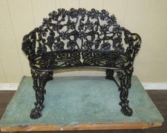 Cast Iron Patio Bench