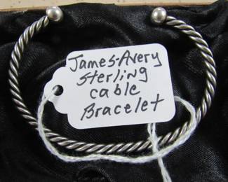 James Avery Sterling Cable Bracelet