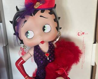 Betty Boop Red Hat Society Collector's Doll
