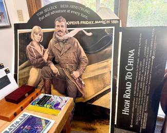 High Road to China Movie Standee 