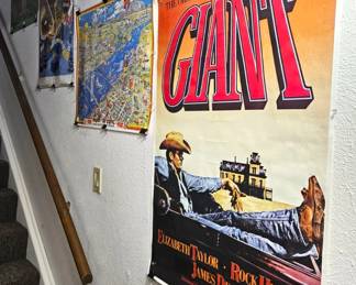 James Dean Giant movie poster 