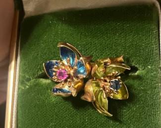 14 kt gold antique 