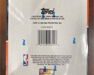 Lot 10005: Topps Stadium Club 1992-93 NBA Series 1 Hobby Boxes (8) (photo 4)