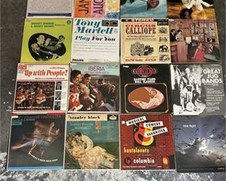 Lot 10058: Group of Approximately Twenty Vintage Mixed-Genre Vinyl LPs (photo 7)