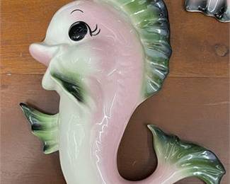 Lot 10035: Norcrest Japan Ceramic Fish Wall Plaques, Set of 3 (photo 5)