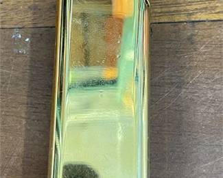 Lot 10028: Gold-Tone Enamel Floral Pocket Lighter, "Pink Lady" (photo 3)