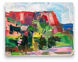 Lot 818: Jose Trujillo Fresh Air Impressionist Oil On Canvas Painting — current bid $5