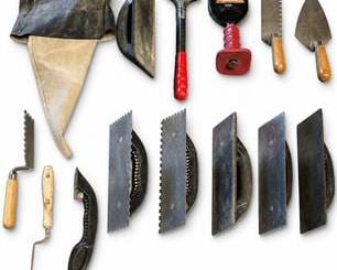 Lot 0547: Assembled Used Masonry, Tile-Setting, and Concrete Tools — current bid $7