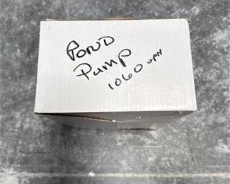 Lot 0743: Unmarked Electric Pond/Fountain Pump, ~1060 GPH (photo 3)