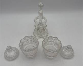 Lot 0680: American Brilliant Period Cut & Pressed Glass Lot (photo 8)