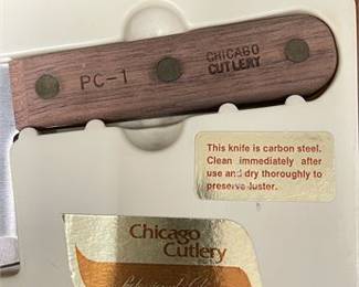 Lot 10039: Chicago Cutlery PC-1 Carbon Steel Professional Cleaver (photo 2)