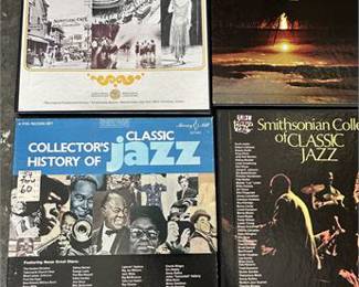 Lot 10065: Six 1970s Vinyl LP Box Sets, Smithsonian Jazz & Mario Lanza (photo 2)