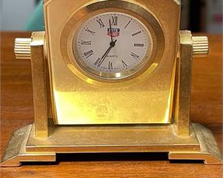 Lot 10026: Rite Aid Advertising Swivel Desk Clock, Japan Movement (photo 2)