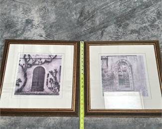 Lot 368: Alan Blaustein Signed Veneto Architecture Prints, Pair (photo 5)