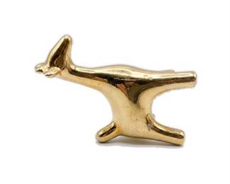 Lot 100025: Porcelain Deer Pipe Rest, Unmarked (photo 2)