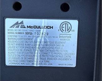 Lot 0765: McCulloch MC1385 Deluxe Canister Steam Cleaner (photo 3)