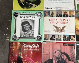 Lot 10058: Group of Approximately Twenty Vintage Mixed-Genre Vinyl LPs (photo 4)
