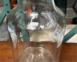 Lot 10069: Aqua-Tinted Soda-Lime Glass Wide-Mouth Storage Jar (photo 6)
