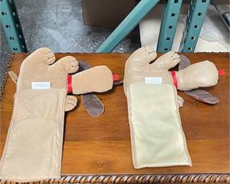 Lot 10045: The Item Co. Dog Armrest Remote Caddy, Pair (photo 5)