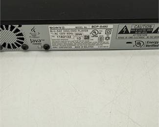 Lot 0768: Sony BDP-S480 3D Blu-Ray Disc/DVD Player With Manual, 2011 (photo 3)