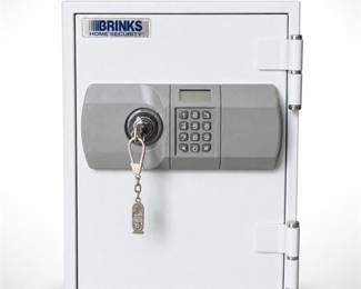 Lot 10071: Brinks Home Security Steel Digital Safe, Korea — current bid $51