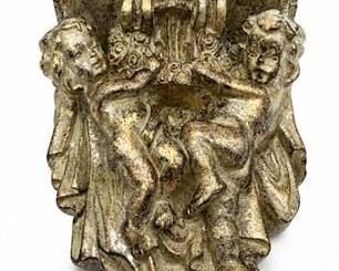 Lot 0304: Cast Resin Cherub Wall Corbel Shelf Bracket — current bid $5