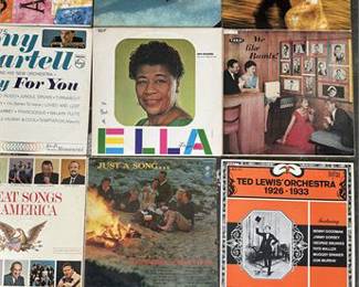 Lot 10058: Group of Approximately Twenty Vintage Mixed-Genre Vinyl LPs (photo 6)