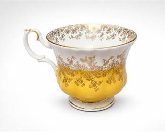 Lot 10022: Royal Albert, Jon Anton & Chinese Teacups, Set of 3 — current bid $5