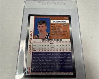 Lot 0756: 1998-99 Topps Chrome Jason Williams RC #153, Ungraded (photo 2)