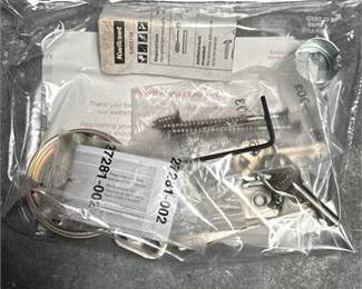 Lot 0902: Kwikset Door Hardware Installation Kit, Parts in Box (photo 3)