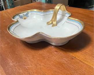 Lot 10009: Erdmann Schlegelmilch Prov Saxe Porcelain Clover Dish (photo 8)