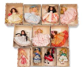 Lot 10041: Nancy Ann Storybook Dolls in Original Boxes, Group of 11 (photo 2)
