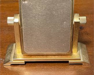 Lot 10026: Rite Aid Advertising Swivel Desk Clock, Japan Movement (photo 3)