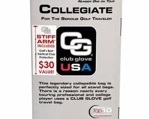 Lot 0539: Club Glove Last Bag Collegiate Golf Travel Cover — current bid $5