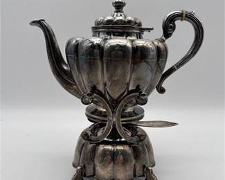 Lot 517: Sanborns Mexico City Sterling Silver Tea & Coffee Service Total weight 3313 gram (photo 4)