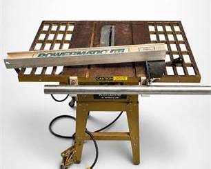 Lot 0530: Powermatic "Artisan's Saw" 10-Inch Contractor Table Saw — current bid $5