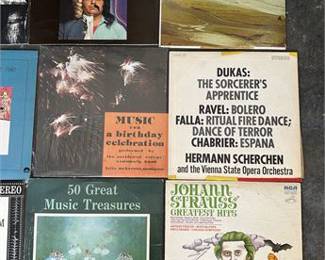 Lot 10060: Lot of ~20 Vintage Classical & Broadway LPs (photo 9)