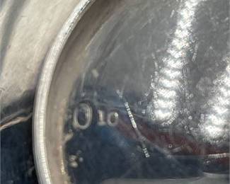 Lot 605: North American Sterling Silver Sugar Bowl and Cream Jug (photo 8)