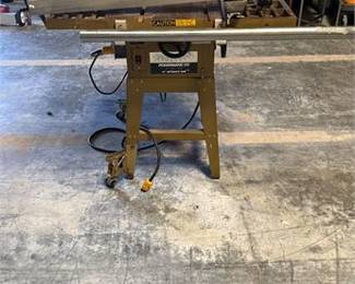 Lot 0530: Powermatic "Artisan's Saw" 10-Inch Contractor Table Saw (photo 5)