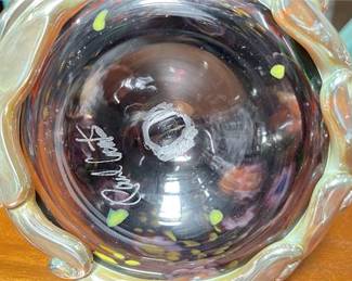Lot 10015: Attributed Paul Counts Millefiori Art Glass Teapots (photo 5)