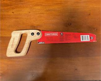 Lot 10031: Craftsman CMHT20221 10-In. Fine Finish Hand Saw (photo 3)